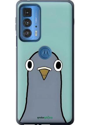 Чохол на motorola edge 20 pro блакитний