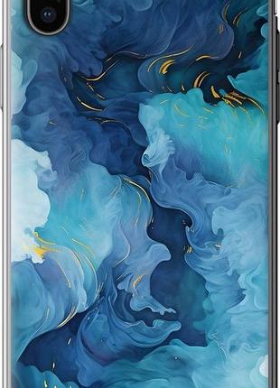 Чехол на iphone xs акварель айфон хс