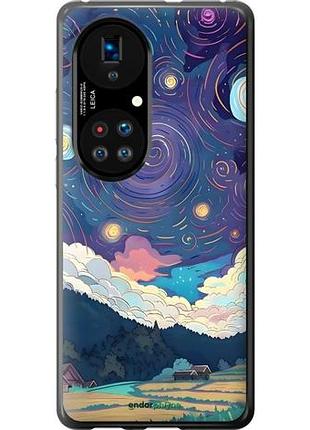 Чехол на huawei p50 креатинвый арт хуавей п50