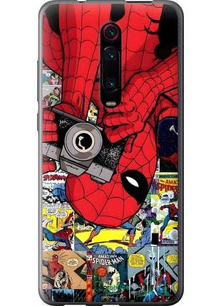 Чехол на xiaomi redmi k20 человек паук, spiderman 2 сяоми редми к20 2