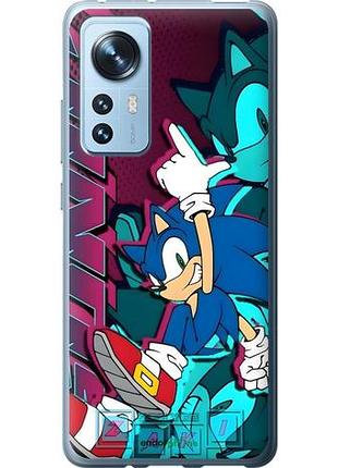 Чехол на xiaomi 12 соник sonic сяоми 12