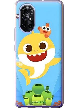 Чехол на huawei nova 8 бейби шарк хуавей нова 8