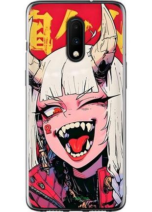 Чехол на oneplus 7 аниме демон 1+ 7
