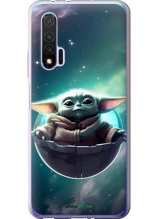 Чехол на huawei nova 6 малыш йода, грогу хуавей нова 6