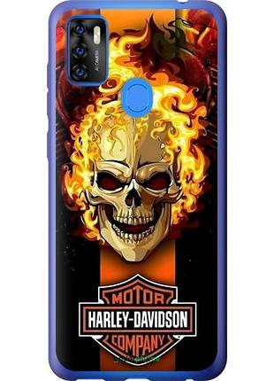 Чехол на zte blade a7s 2020 харлей девидсон зте блейд а7с 2020