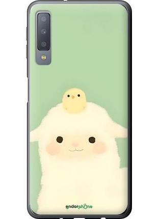 Чохол на samsung galaxy a7 (2018) a750f барашок і циплівок