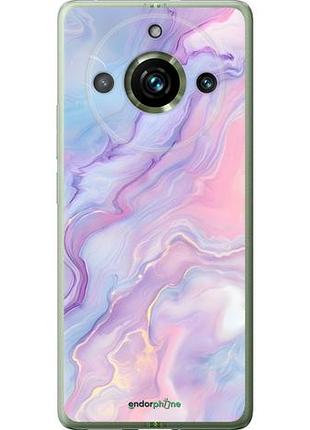 Чехол на realme 11 pro нежный мрамор риалми 11 про