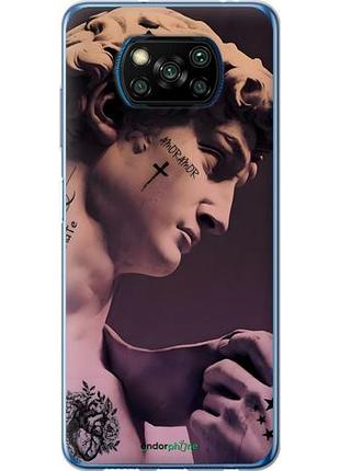 Чехол на xiaomi poco x3 давид тату сяоми поко х3