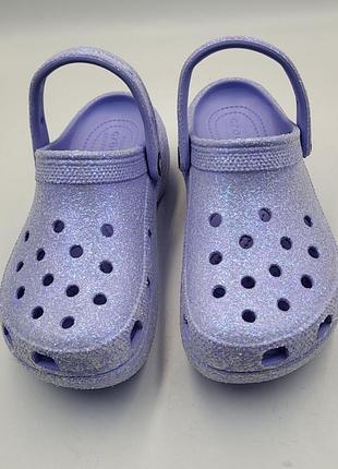 Сабо — crocs classic platform glitter ✨ 2
