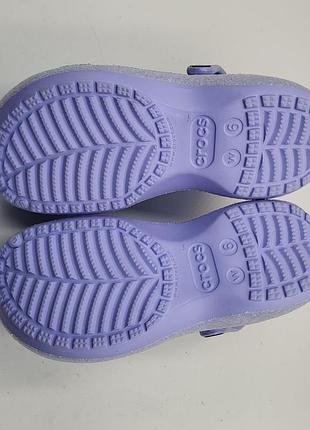 Сабо — crocs classic platform glitter ✨ 4
