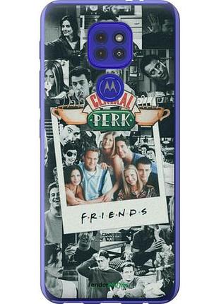 Чехол на motorola g9 play друзья friends моторола г9 плей