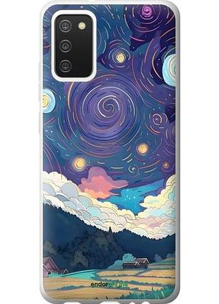 Чехол на samsung galaxy a02s a025f креатинвый арт самсунг а02с а025ф