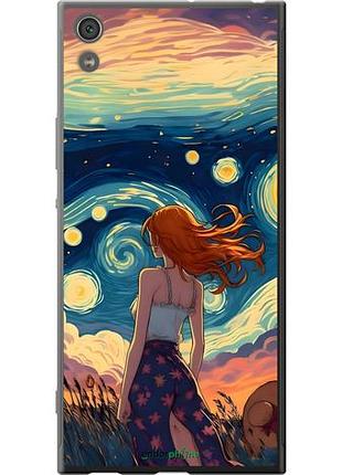 Чехол на sony xperia xa1 ultra g3212 девушка арт сони эксперия ха1 ультра г3212