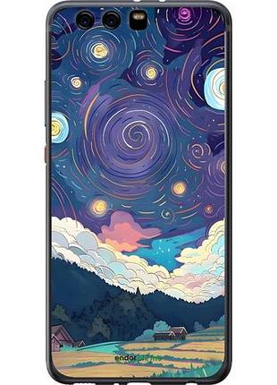 Чехол на huawei p10 plus креатинвый арт хуавей п10 плюс