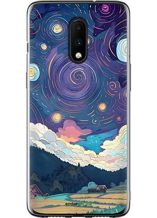 Чехол на oneplus 7 креатинвый арт 1+ 7