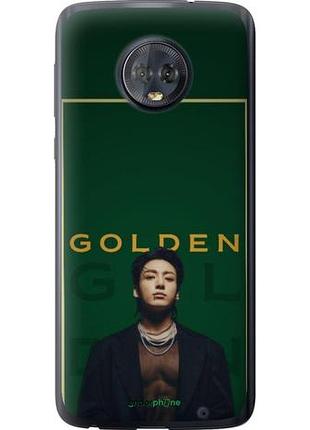 Чехол на motorola moto g6 plus чонгук bts моторола мото г6 плюс