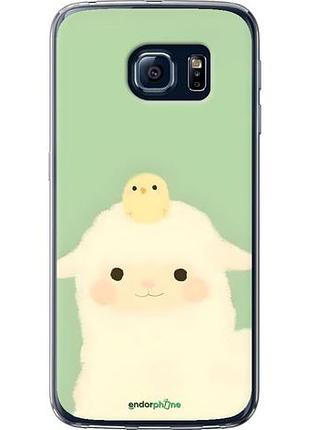 Чохол на samsung galaxy s6 g920 барашок і циплівок
