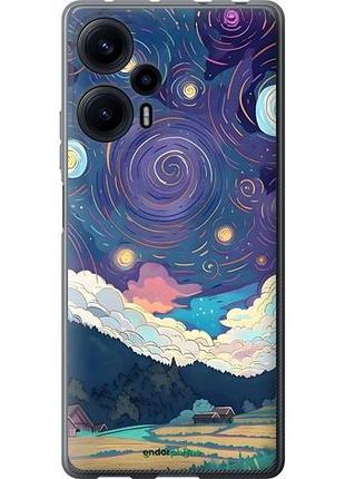 Чехол на xiaomi redmi note 12 turbo креатинвый арт сяоми редми ноут 12 тurbo