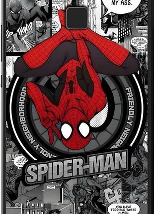 Чехол на huawei p9 lite человек паук, spiderman хуавей п9 лайт