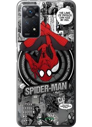 Чехол на xiaomi redmi note 12 pro человек паук, spiderman сяоми редми ноут 12 про