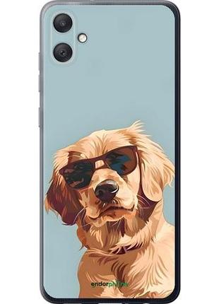 Чохол на samsung galaxy a05 пес в окулярах