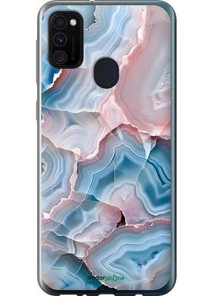 Чехол на samsung galaxy m30s 2019 мрамор самсунг м30с 2019