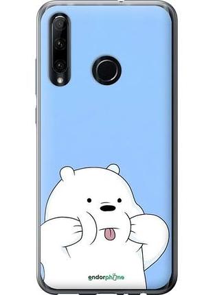 Чехол на huawei honor 20 lite милый мишка хуавей хонор 20 лайт