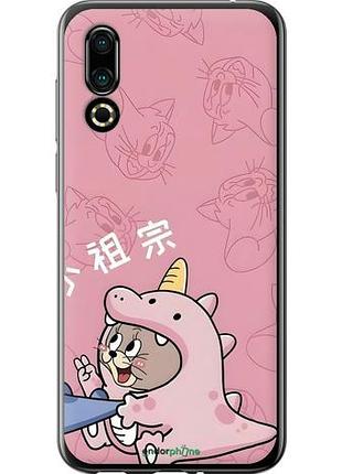 Чехол на meizu 16s том и джерри 2 мейзу 16с 2