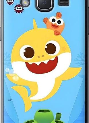 Чехол на samsung galaxy j2 j200h бейби шарк самсунг й2 й200х