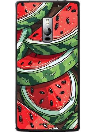 Чехол на oneplus 2 арбуз 1+ 2