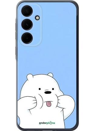 Чехол на samsung galaxy a35 милый мишка самсунг а35