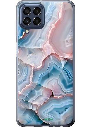 Чехол на samsung galaxy m33 m336b мрамор самсунг м33 м336б