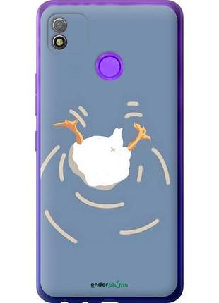 Чохол на tecno pop 4 bc2c гусак пірнає