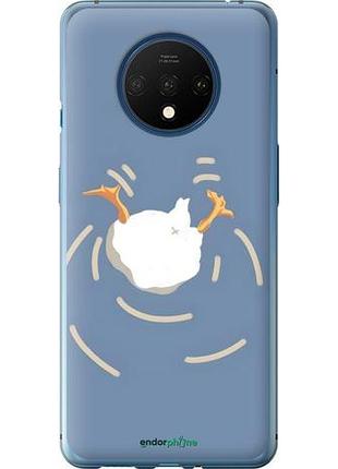 Чехол на oneplus 7t смешная утка, гусь 1+ 7т