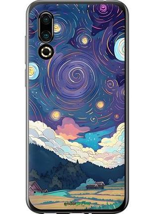 Чехол на meizu 16s креатинвый арт мейзу 16с