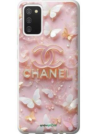 Чехол на samsung galaxy a02s a025f шанель самсунг а02с а025ф