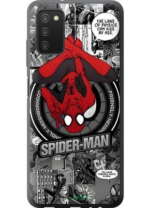 Чехол на samsung galaxy a03s a037f человек паук, spiderman самсунг а03с а037ф