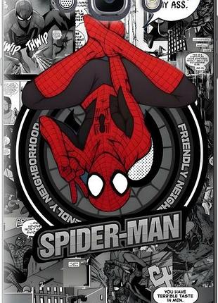 Чехол на samsung galaxy j7 (2016) j710f человек паук, spiderman самсунг й7 (2016) й710ф