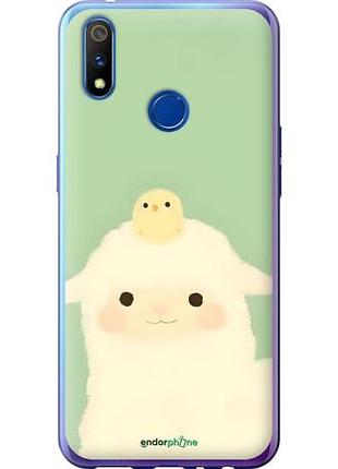 Чохол на realme x lite барашок і циплівок
