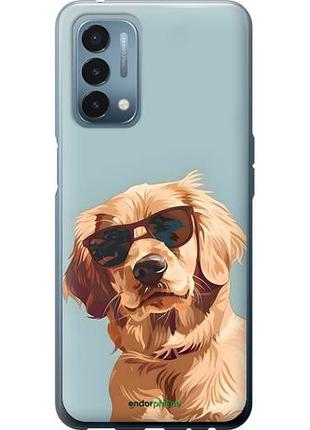 Чохол на oneplus nord n200 пес в окулярах