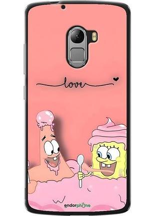 Чехол на lenovo a7010 спанч боб, sponge bob леново а7010