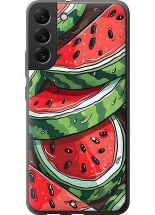 Чехол на samsung galaxy s22 plus арбуз самсунг с22 плюс