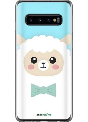 Чехол на samsung galaxy s10 милый барашек самсунг с10