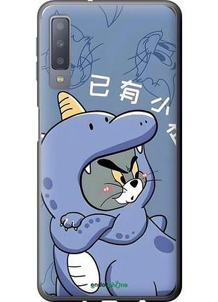 Чехол на samsung galaxy a7 (2018) a750f том и джерри 1 самсунг а7 (2018) а750ф 1