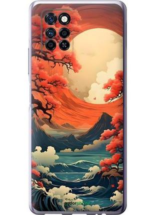Чохол на infinix note 10 pro природа японії