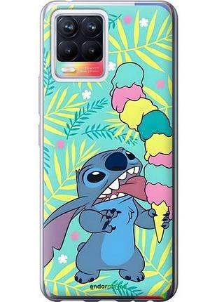 Чехол на realme 8 стич