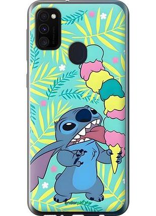 Чехол на samsung galaxy m30s 2019 стич самсунг м30с 2019