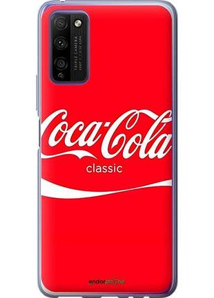 Чехол на huawei honor 30 lite кока кола