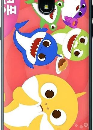 Чехол на samsung galaxy j3 2018 бейби шаркс самсунг й3 2018