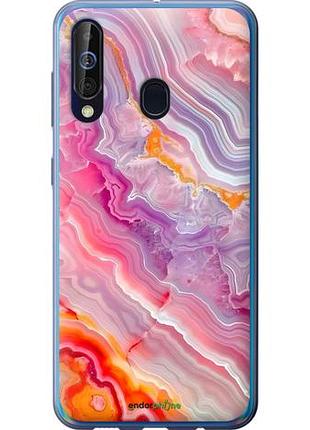 Чехол на samsung galaxy a60 2019 a606f мрамор 2